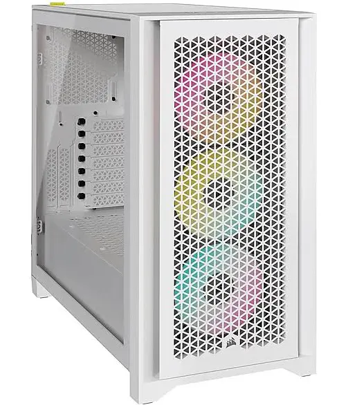 Corsair iCUE 4000D Airflow ATX RGB White