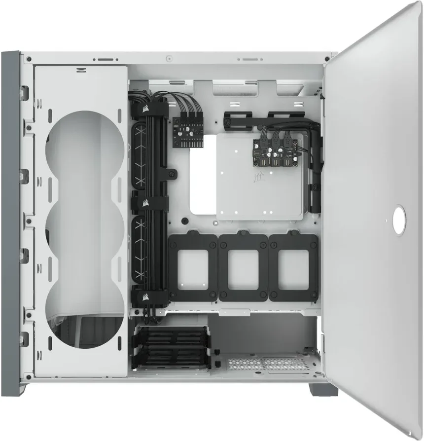 Corsair iCUE 5000X RGB ATX White - vue 4