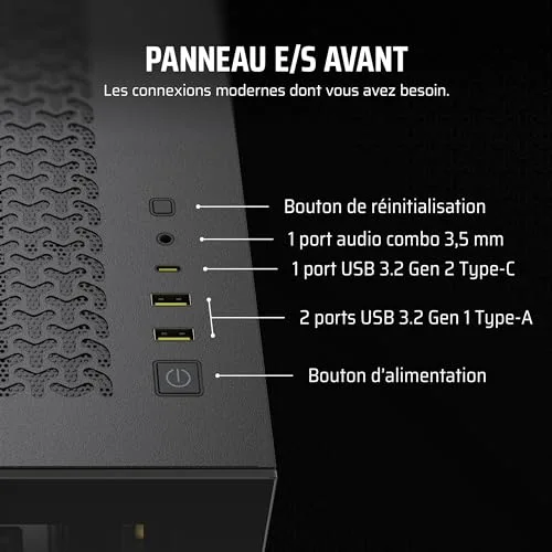 Corsair iCUE LINK 3500X mATX RGB - vue 8