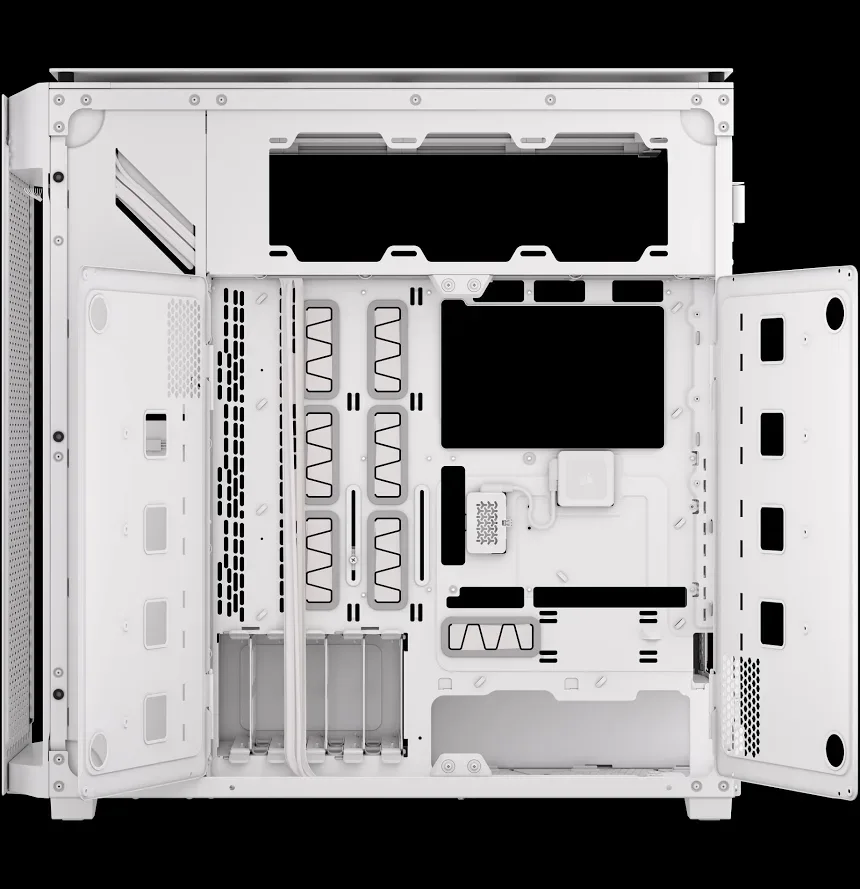 Corsair iCUE LINK 9000D RGB ATX White - vue 5
