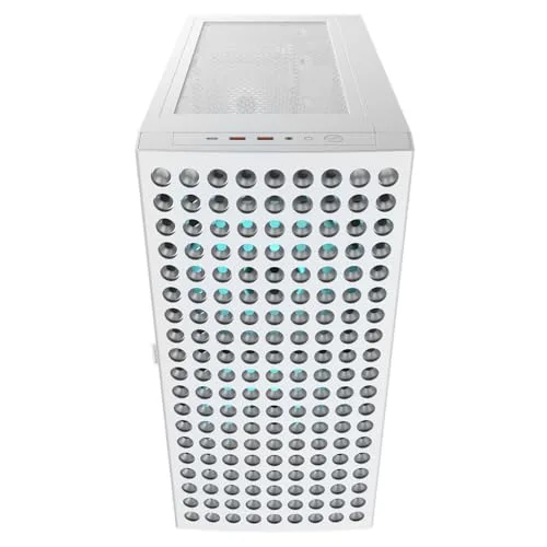 Cougar Airface ECO White ATX RGB - vue 3