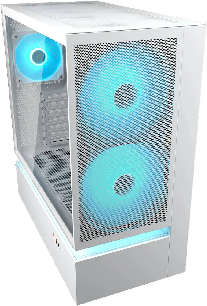 Cougar CGR-2DA4W-M ATX White RGB - vue 2