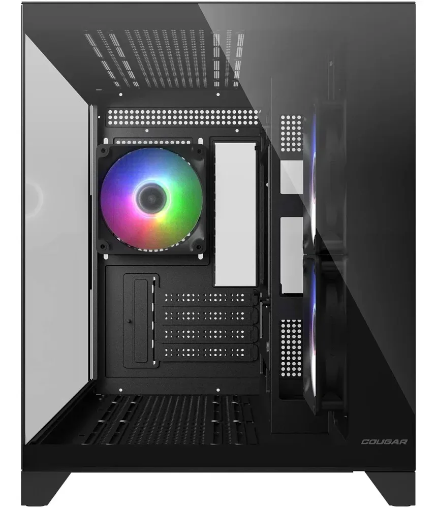 Cougar CGR-2QA6W mATX RGB - vue 3
