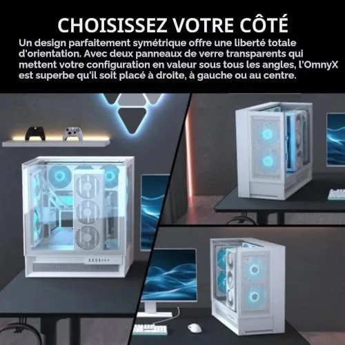 Cougar CGR-2WA3W mATX RGB - vue 6