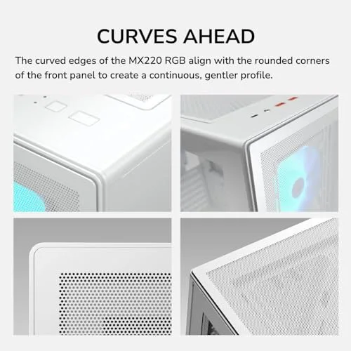Cougar MX220 White RGB ATX - vue 4