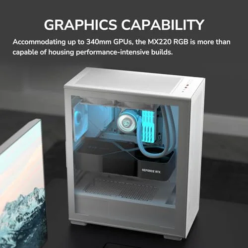 Cougar MX220 White RGB ATX - vue 7