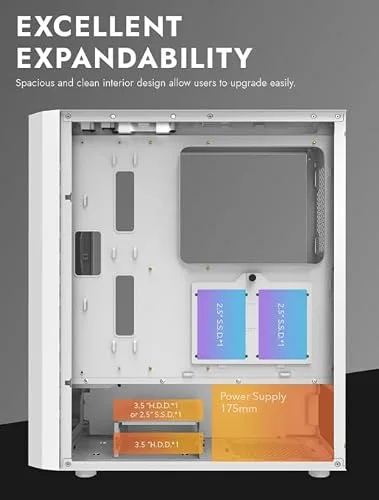 Darkflash DK351 ATX RGB - vue 7
