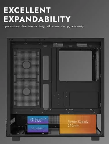 Darkflash DPX90 ATX RGB - vue 5