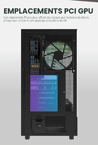 Darkflash DPX90 ATX RGB - vue 7