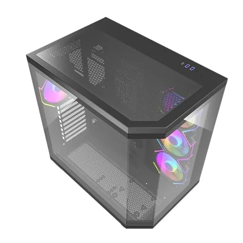 darkFlash DQX80 ATX RGB - vue 2