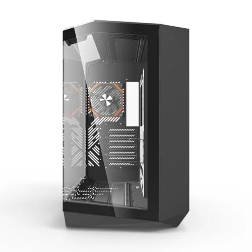 Darkflash DY470 ATX RGB - vue 3