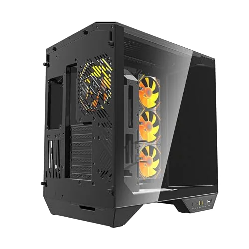 darkFlash DY470 Black ATX RGB - vue 8