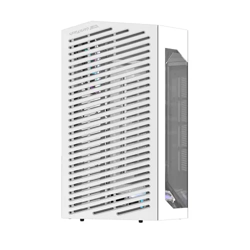 darkFlash DY470 White ATX RGB - vue 5