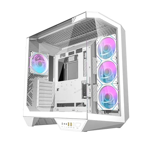darkFlash DY470 White ATX RGB