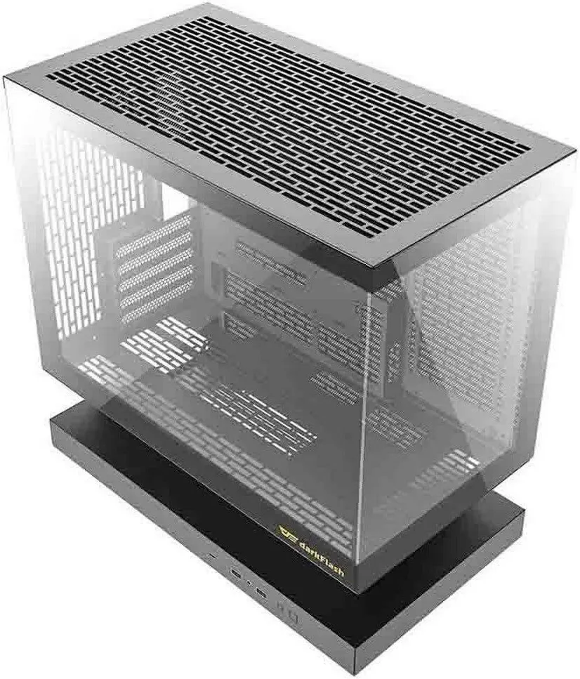 Darkflash Floatron F1 mATX RGB - vue 3