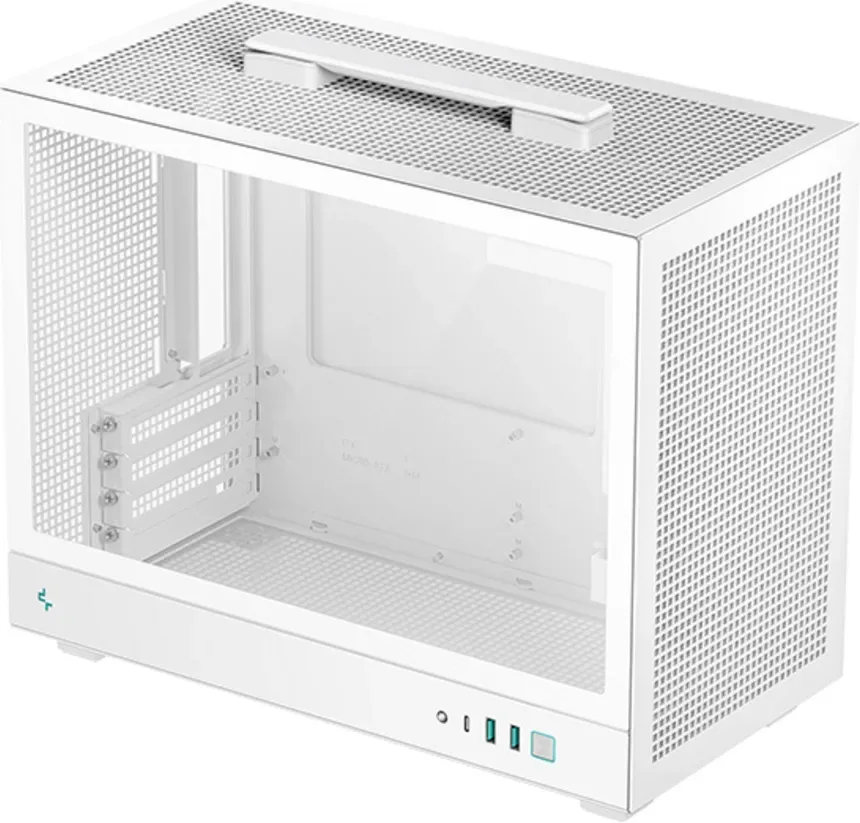 DeepCool CH160 Plus White mATX - vue 2