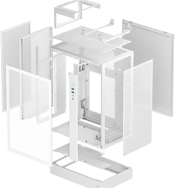 DeepCool CH170 Plus White mATX - vue 4