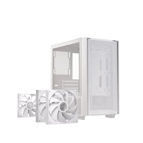 Einarex PULSE PM150 mATX RGB White - vue 2