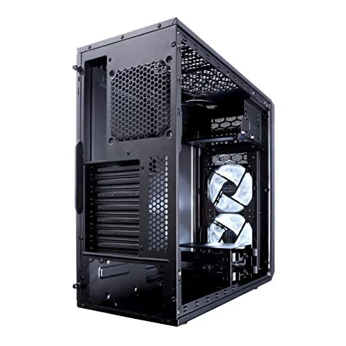 FRACTAL DESIGN BOITIER PC Focus G - Moyen Tour - Noir - Verre trempé - Format ATX (FD-CA-FOCUS-BK-W) - vue 5
