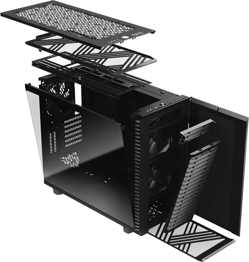 Fractal Design Define 7 mATX - vue 5