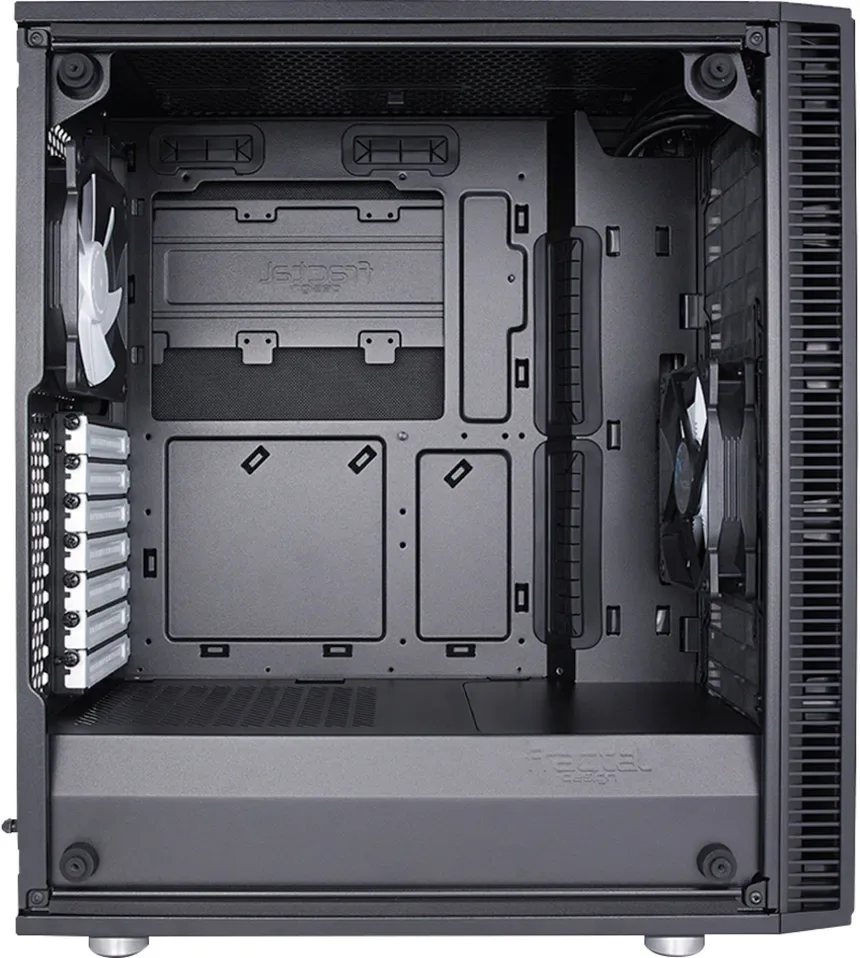 Fractal Design Define C TG Black ATX - vue 3