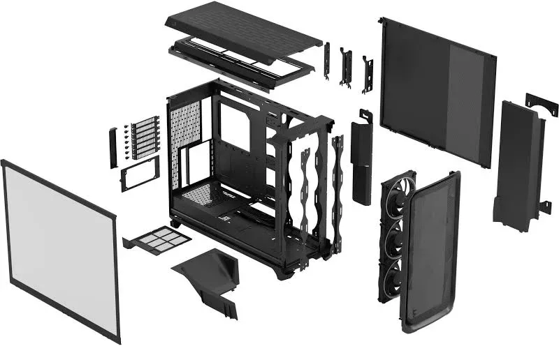Fractal Design Meshify 3 XL RGB - vue 5