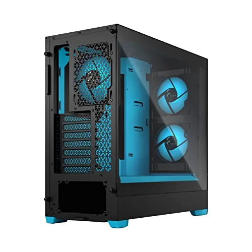 FRACTAL DESIGN - Pop Air RGB Cyan TG - Boîtier PC - Cyan (FD-C-POR1A-02) - vue 4