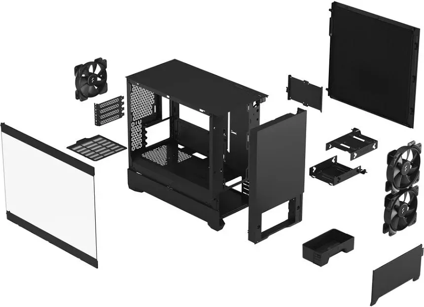 Fractal Design Pop Mini mATX - vue 3