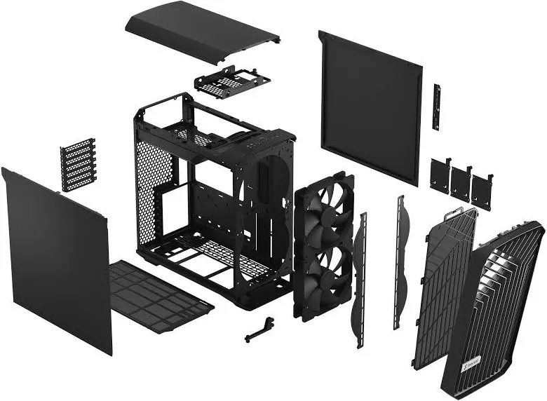 Fractal Design Torrent Compact E-ATX - vue 3