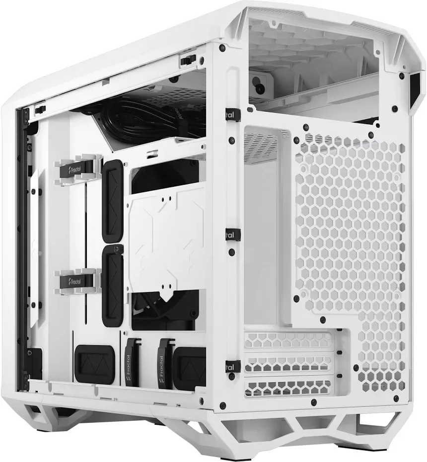 Fractal Design Torrent Nano mITX White - vue 5