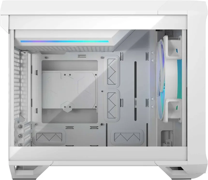 Fractal Design Torrent Nano White mATX - vue 3