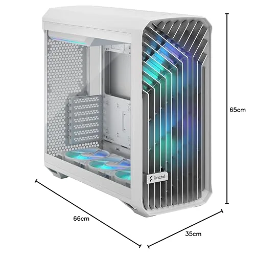 Fractal Design Torrent White ATX RGB - vue 7