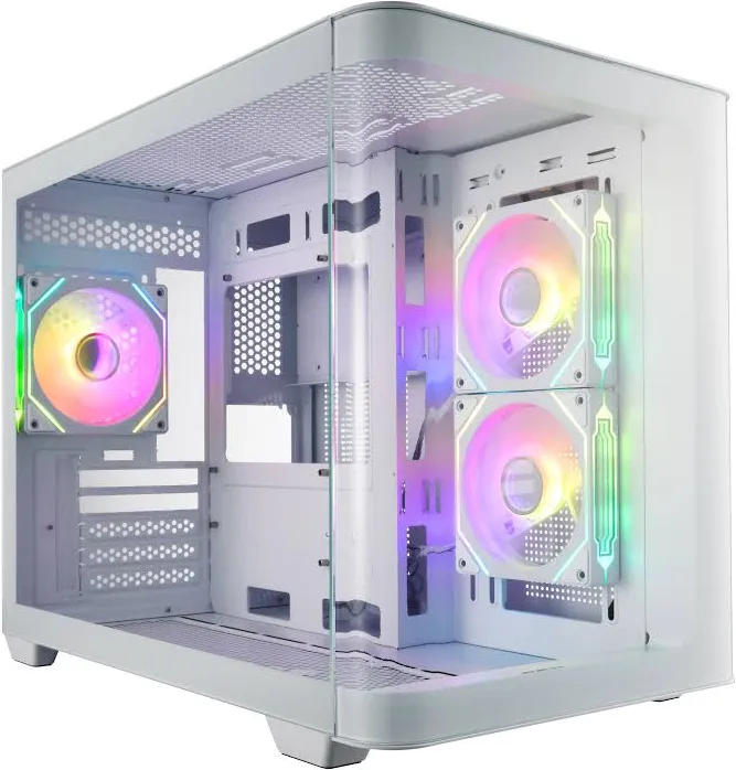 FSP S380-WA White mATX - vue 2