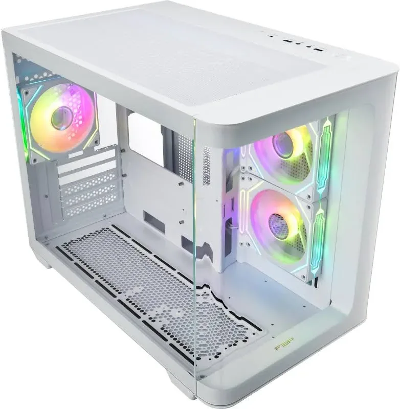 FSP S380-WA White mATX - vue 3