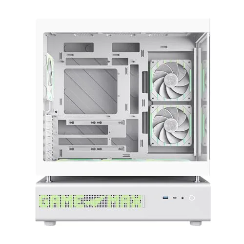 GameMax N90 WH ATX White - vue 3
