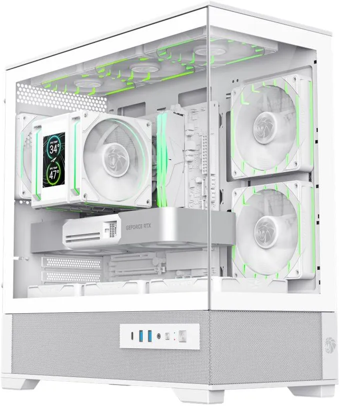 GameMax Vista 2 mATX RGB White