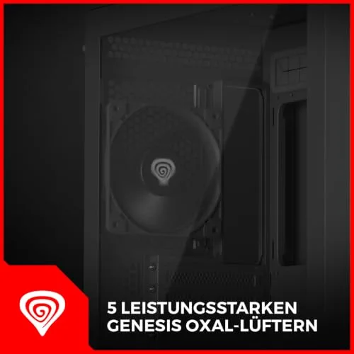 GENESIS Diaxid 605F ATX RGB - vue 3