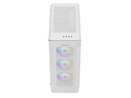 Genesis Irid 505 V2 mATX RGB White - vue 7