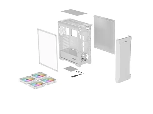 Genesis Irid 505 V2 mATX RGB White - vue 9