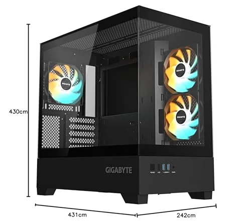 Gigabyte C201 ATX RGB - vue 8
