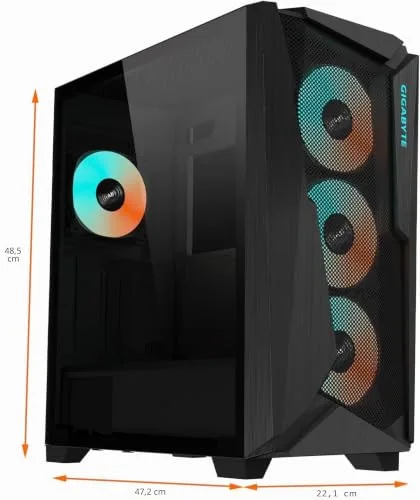 Gigabyte C301 Glass E-ATX RGB - vue 8