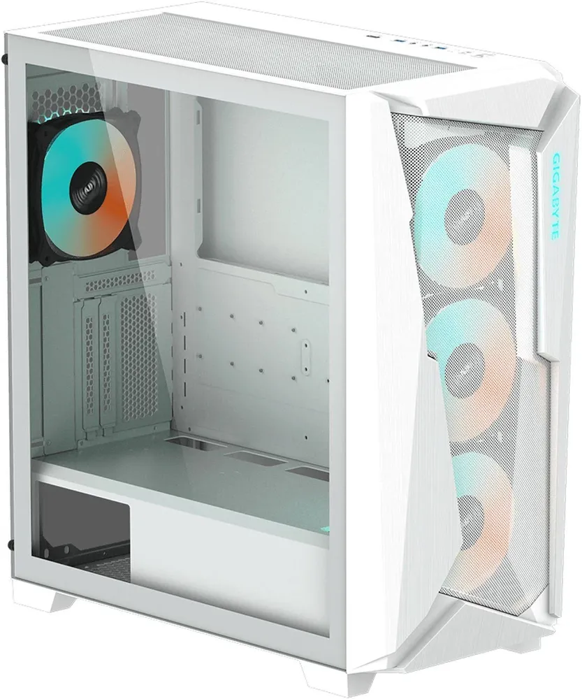 Gigabyte C301 Glass White E-ATX - vue 2