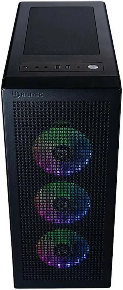 Hiditec H1 Air mATX RGB - vue 3