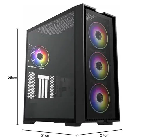 Hiditec H2 Air E-ATX RGB - vue 2
