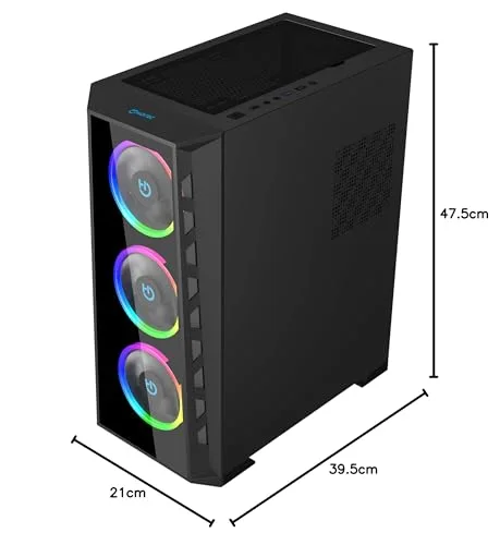 Hiditec MH12 Glass E-ATX RGB - vue 6