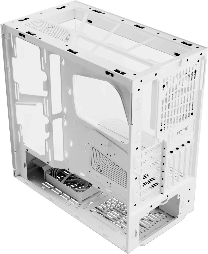 HYTE Y40 Snow White mATX - vue 2