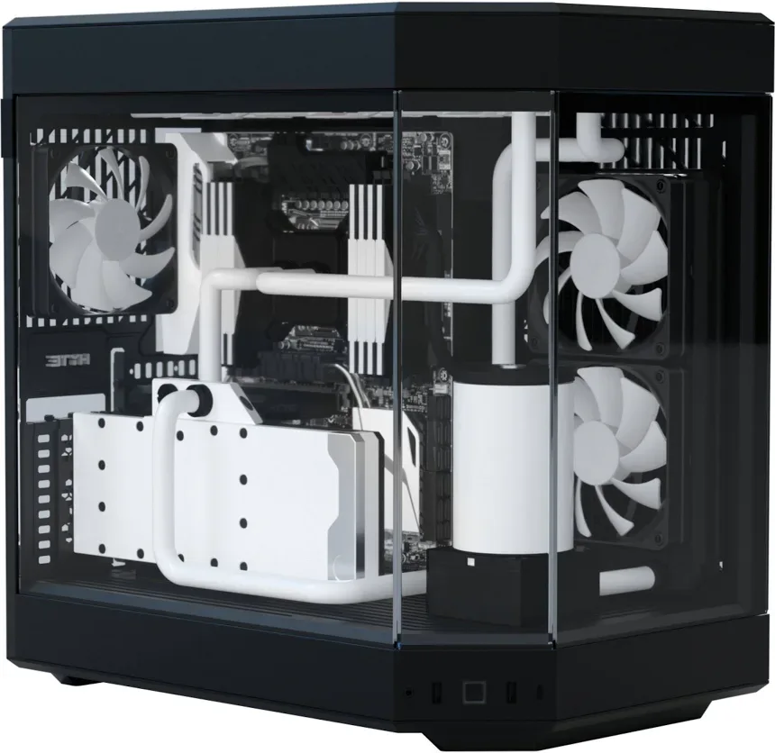 HYTE Y60 mATX - vue 2