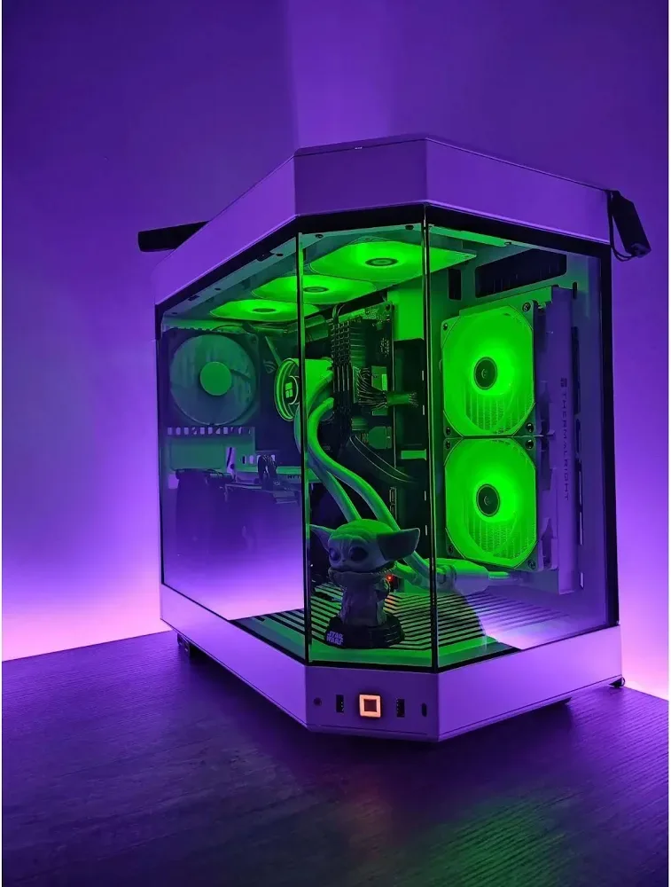 HYTE Y60 mATX White - vue 5