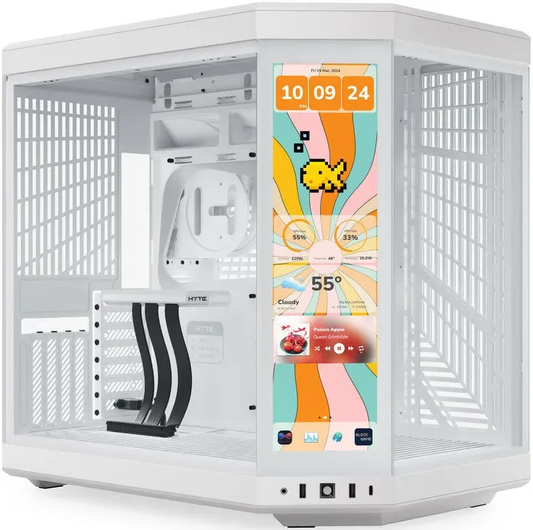 Hyte Y70 Touch Infinite White ATX