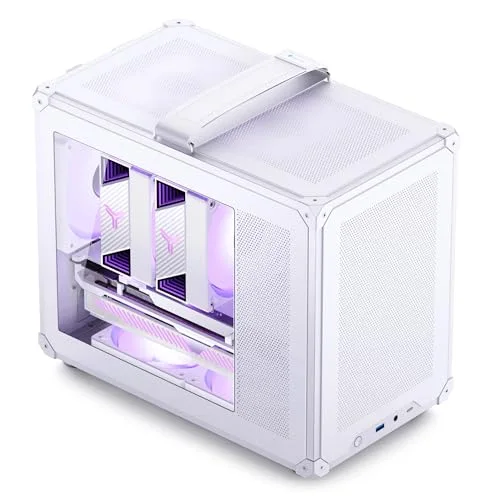 Jonsbo C6 Max mATX White - vue 3